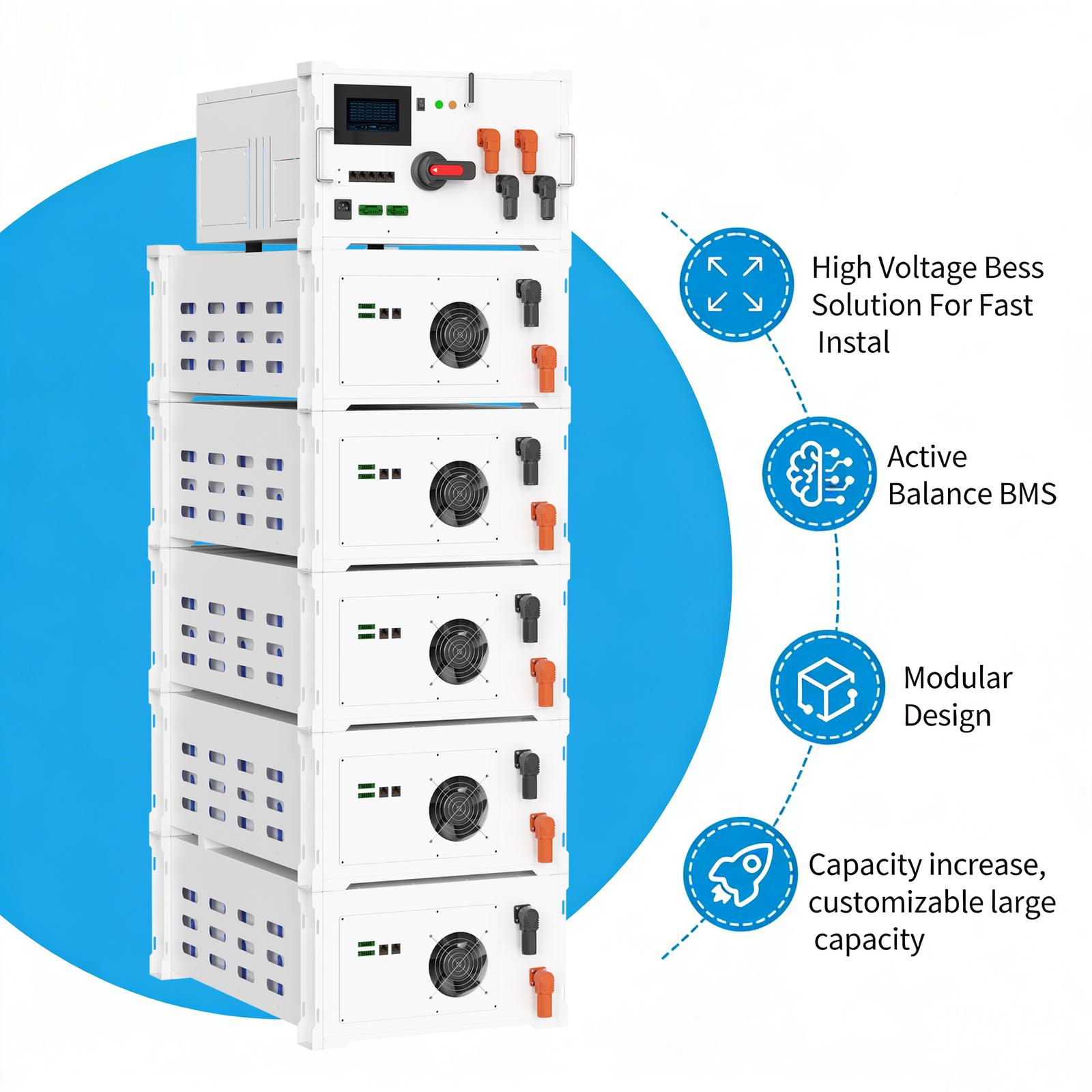 JKESS high-voltage BMS control hardware